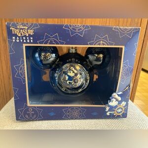 New in Box Disney Treasure Maiden Voyage DCL Christmas Cruise Ornament NIB 2024